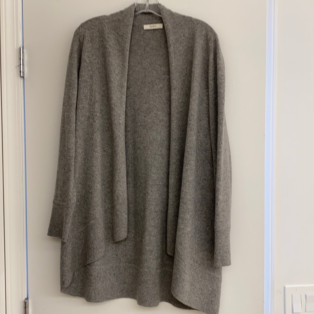 Neiman Marcus Cashmere Open Cardigan